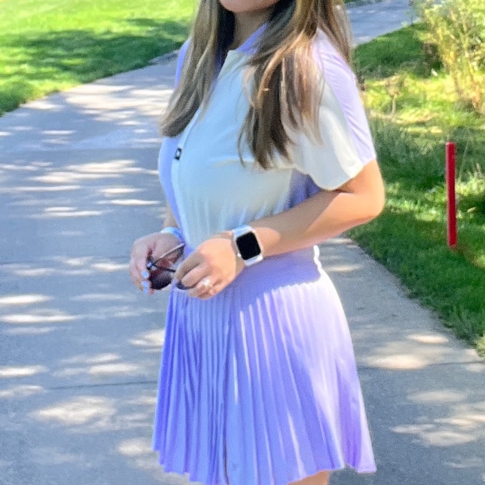Bad Birdie Lilac Golf Skort - Picture 8 of 8
